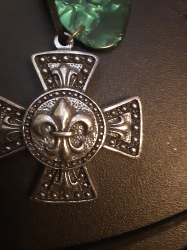Lilienkreuz anhänger 8cm - anhänger, an