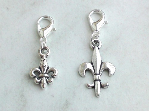 Charms anhänger fleur - *fleur, lis