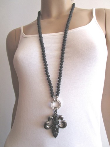 Strass hals kette - hals, perlen