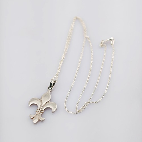 Silber anhänger und - und, -kette