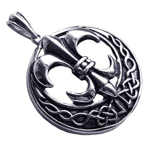 Edelstahl anhänger 316l kreuz - edelstahl,