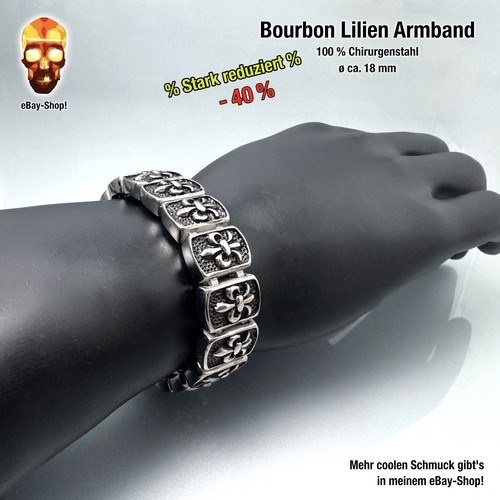 Armband 18mm bourbon - 1, bourbon-lilie